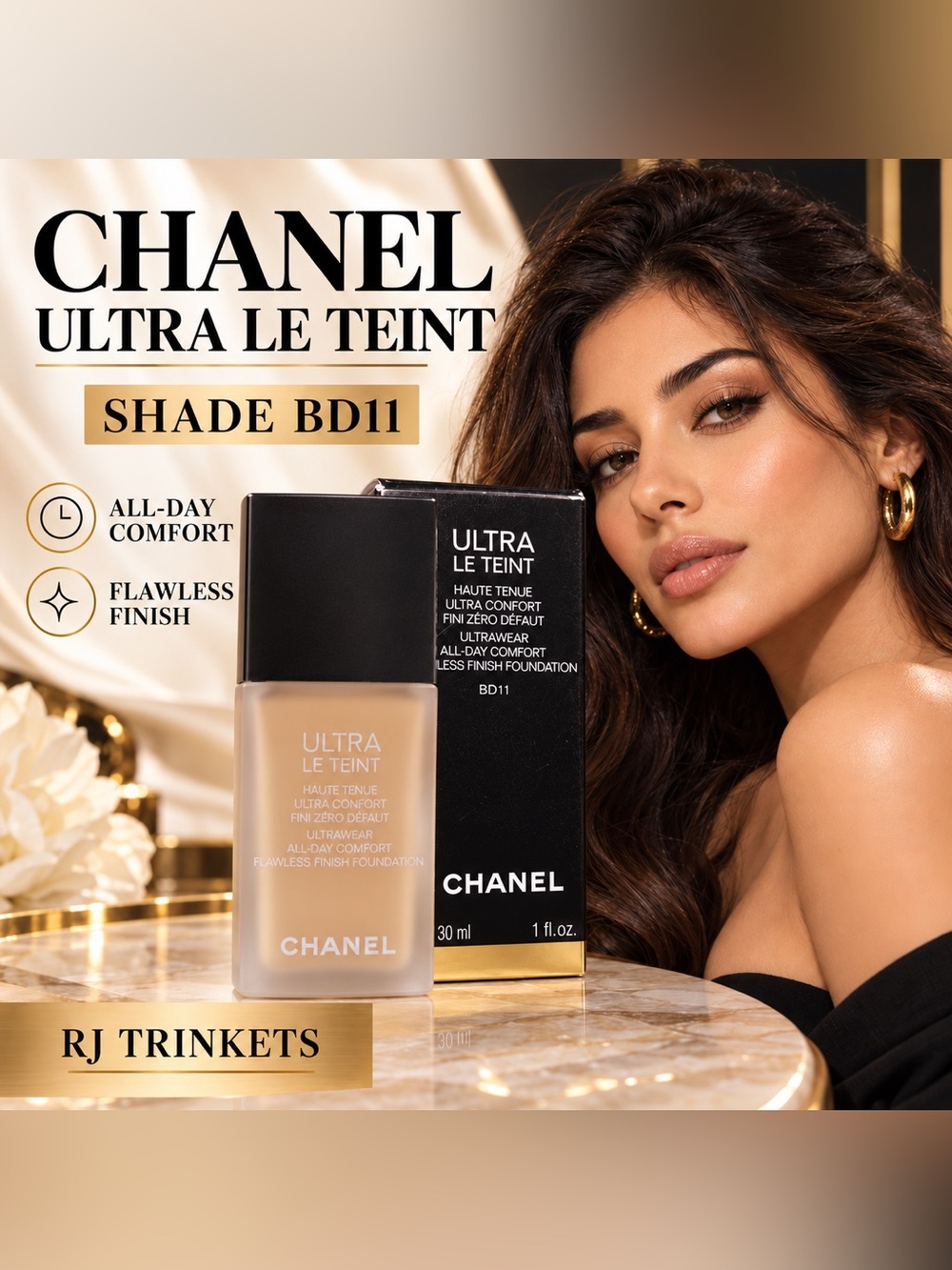 CHANEL Ultra Le Teint Foundation - Beige BD11